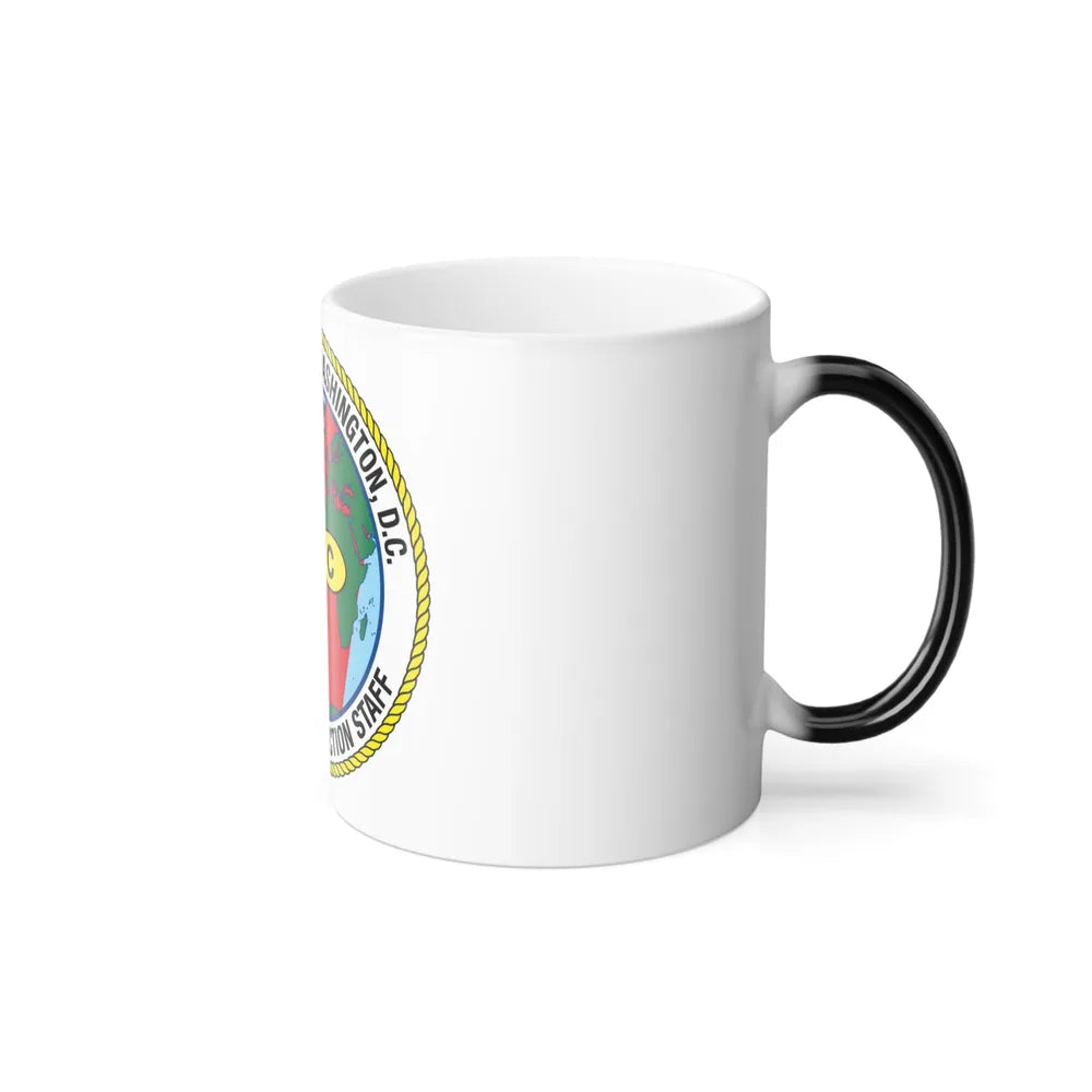USCG Washington DC Traveling Inspection Staff (U.S. Coast Guard) Color Changing Mug 11oz-Go Mug Yourself