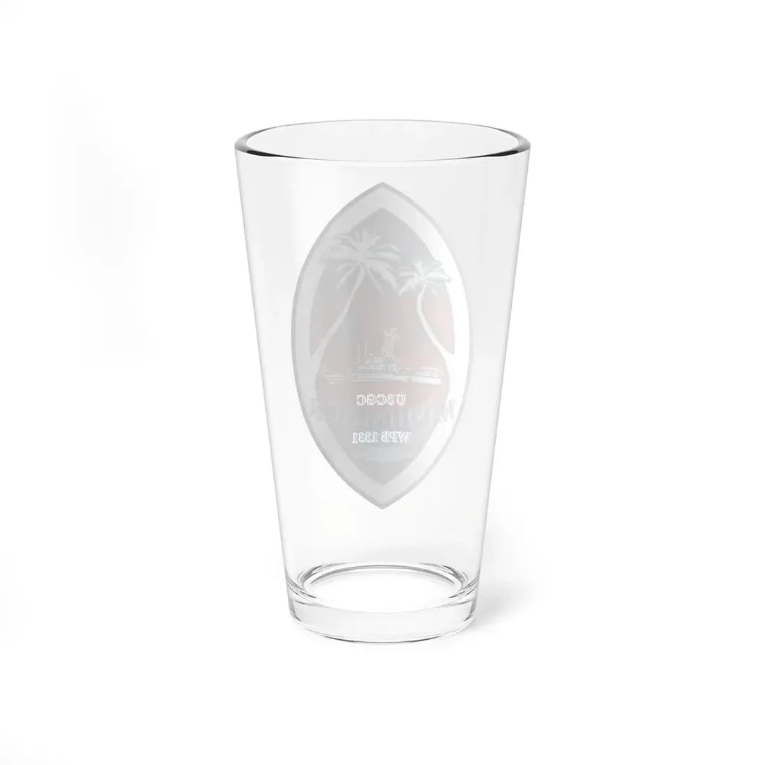 USCG Washington WPB 1331 (U.S. Coast Guard) Pint Glass 16oz - Go Mug Yourself