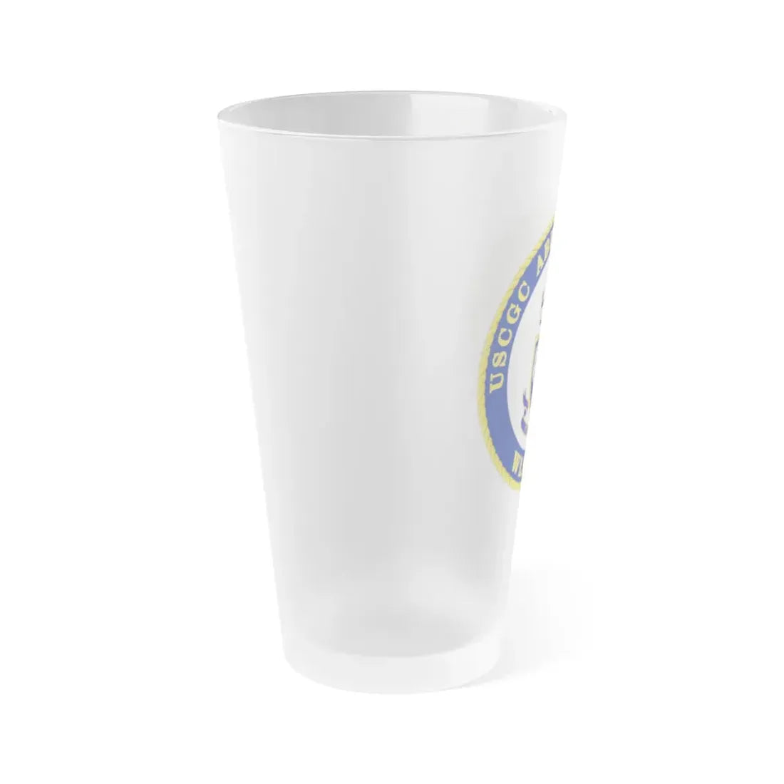 USCGC Abbie Burgess WLM 553 (U.S. Coast Guard) Frosted Pint Glass 16oz - Go Mug Yourself