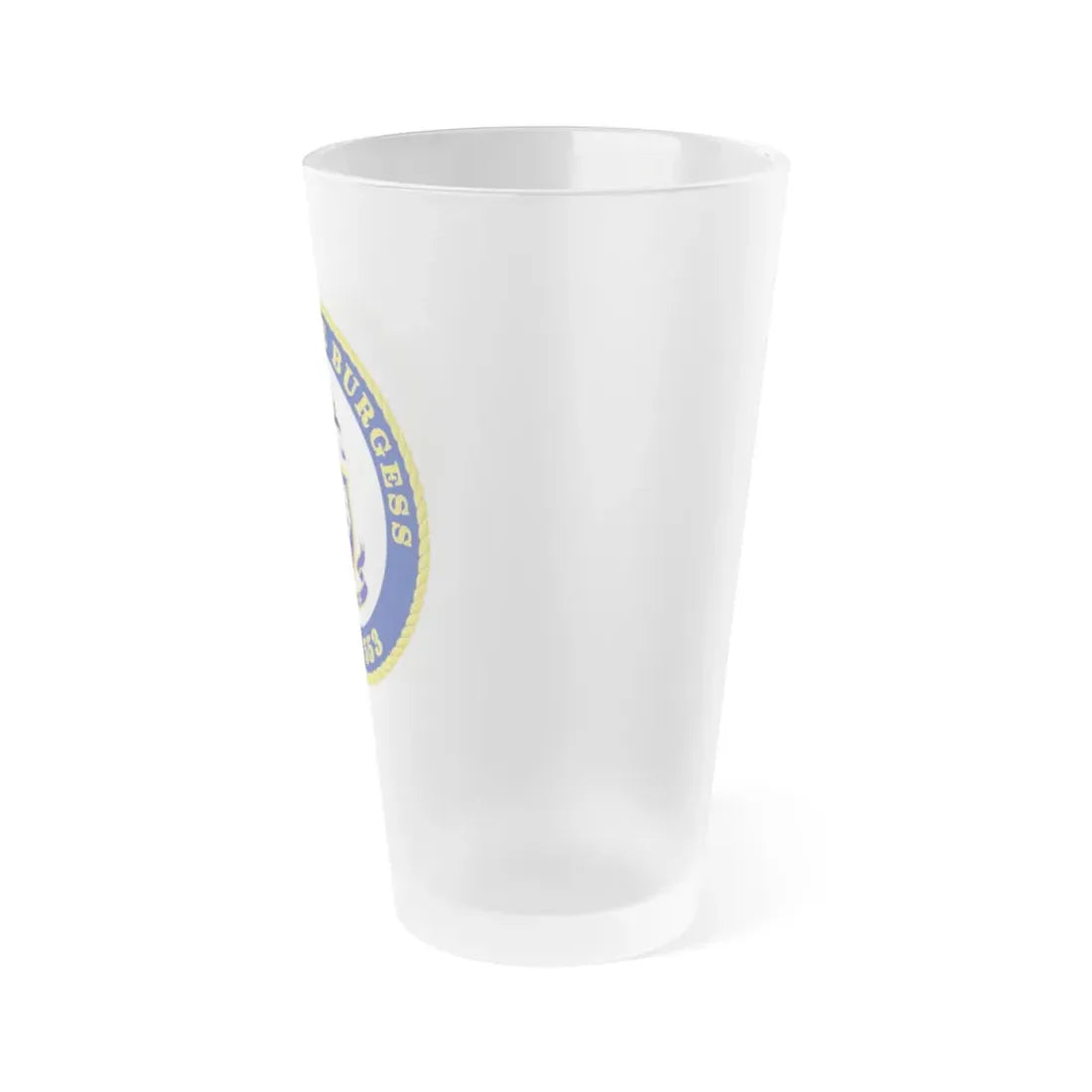 USCGC Abbie Burgess WLM 553 (U.S. Coast Guard) Frosted Pint Glass 16oz - Go Mug Yourself