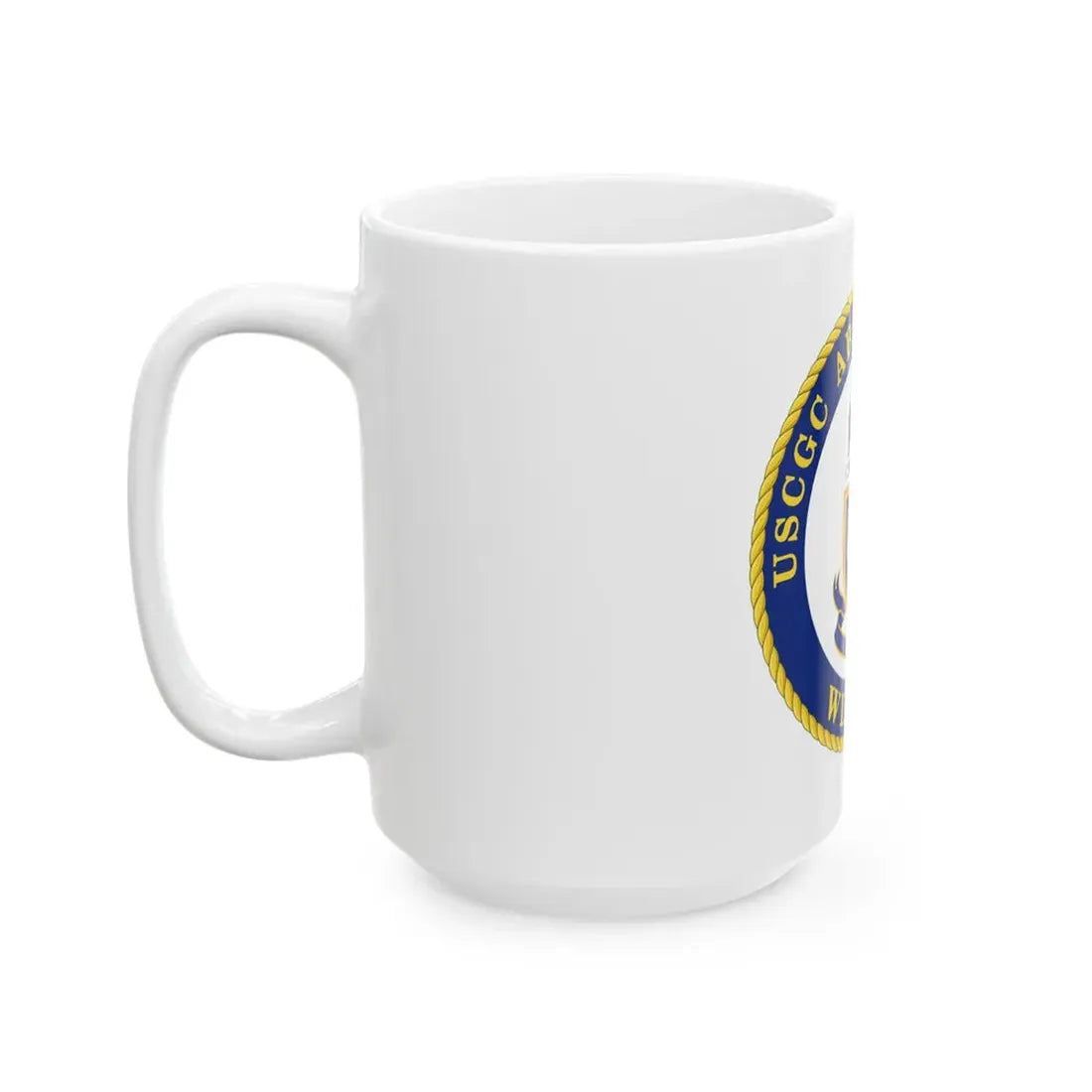 USCGC Abbie Burgess WLM 553 (U.S. Coast Guard) White Coffee Mug - Go Mug Yourself