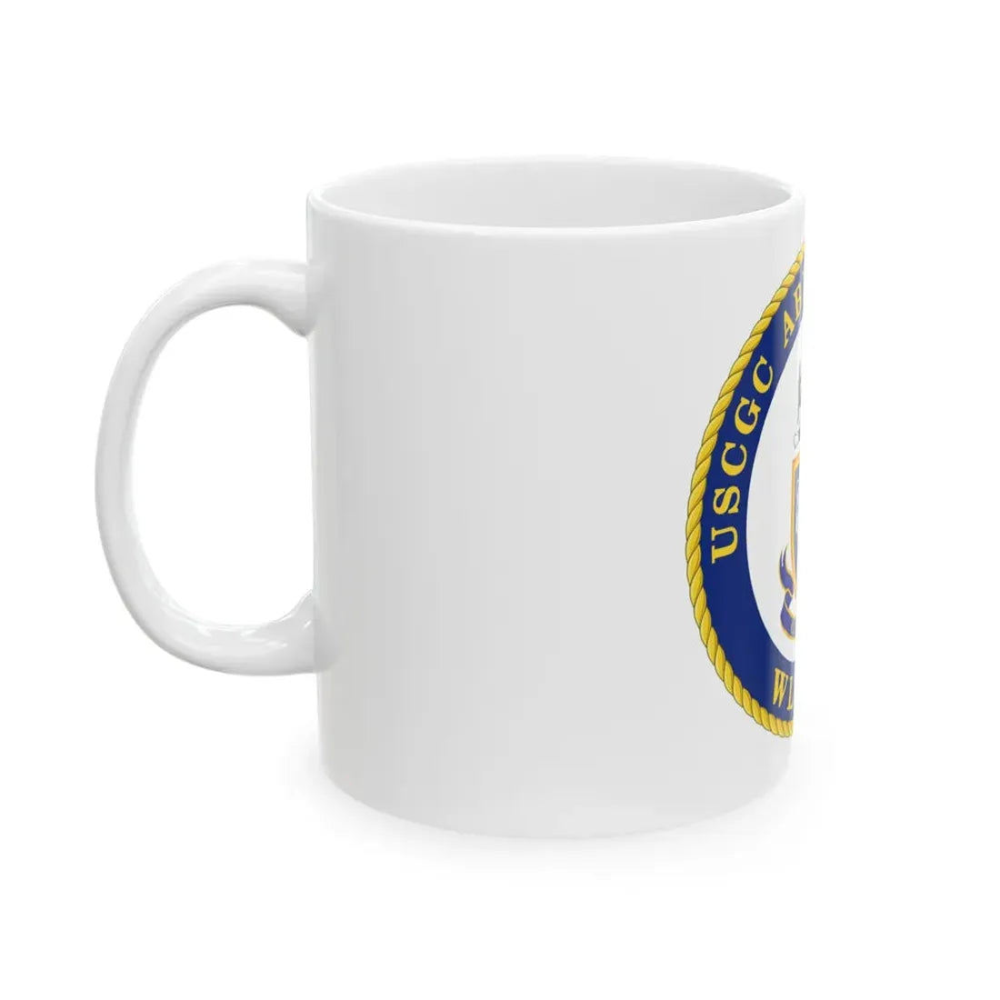 USCGC Abbie Burgess WLM 553 (U.S. Coast Guard) White Coffee Mug - Go Mug Yourself