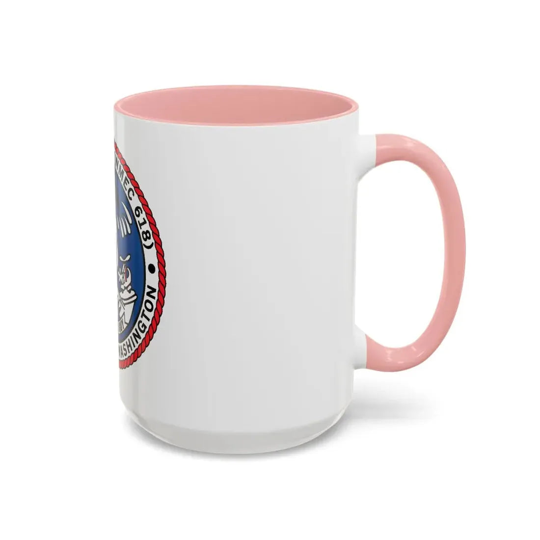 USCGC Active WMEC 618 Port Angeles WA (U.S. Coast Guard) Accent Coffee Mug - Go Mug Yourself