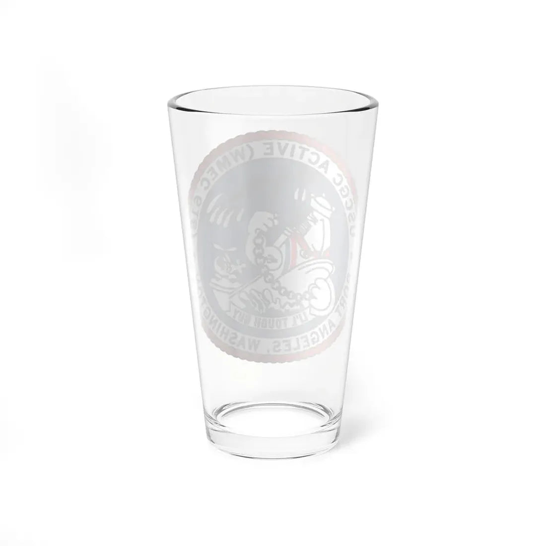 USCGC Active WMEC 618 Port Angeles WA (U.S. Coast Guard) Pint Glass 16oz - Go Mug Yourself