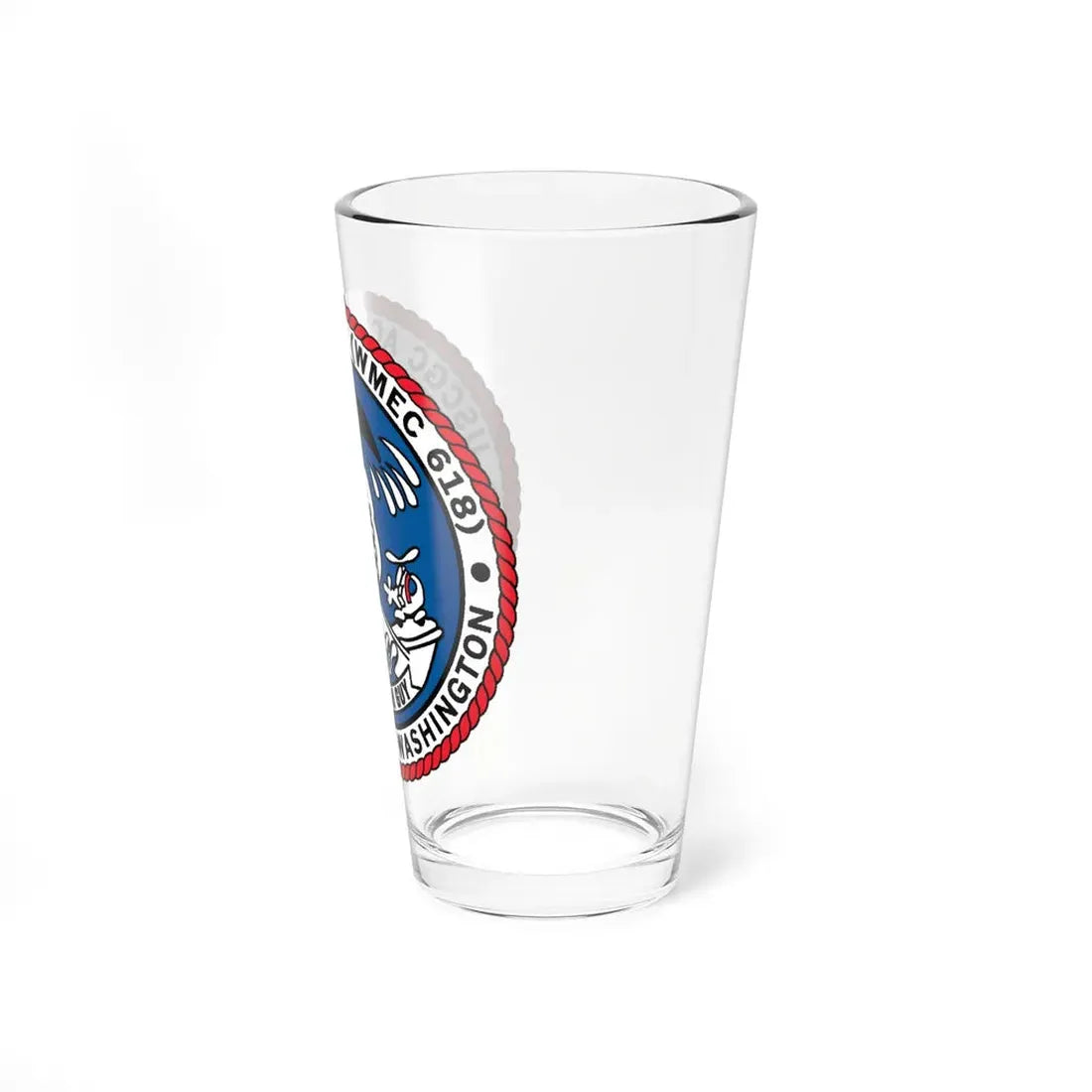 USCGC Active WMEC 618 Port Angeles WA (U.S. Coast Guard) Pint Glass 16oz - Go Mug Yourself