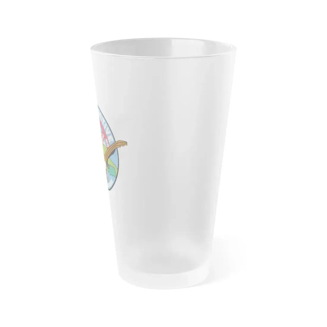 USCGC Active WMEC 618 (U.S. Coast Guard) Frosted Pint Glass 16oz - Go Mug Yourself