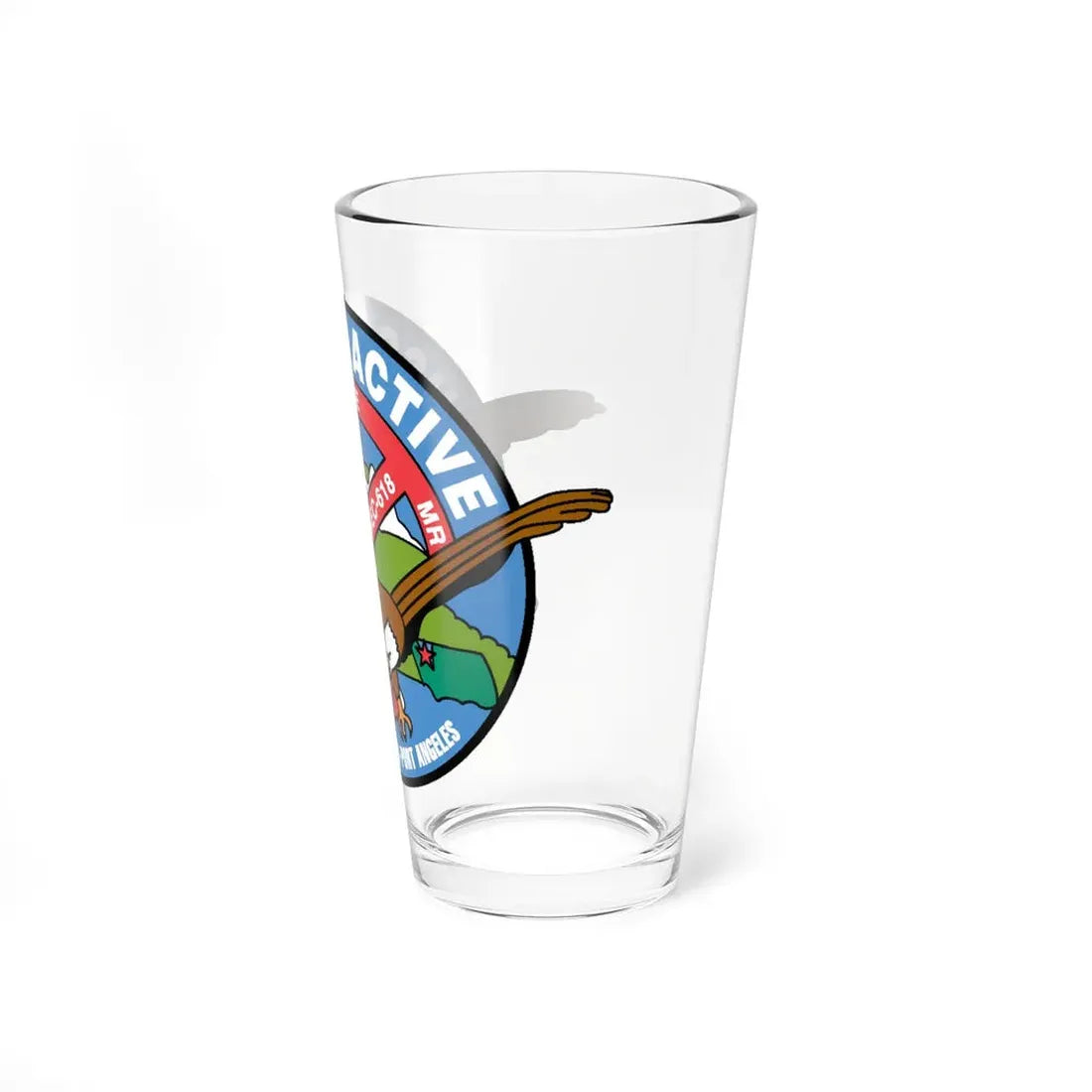 USCGC Active WMEC 618 (U.S. Coast Guard) Pint Glass 16oz - Go Mug Yourself