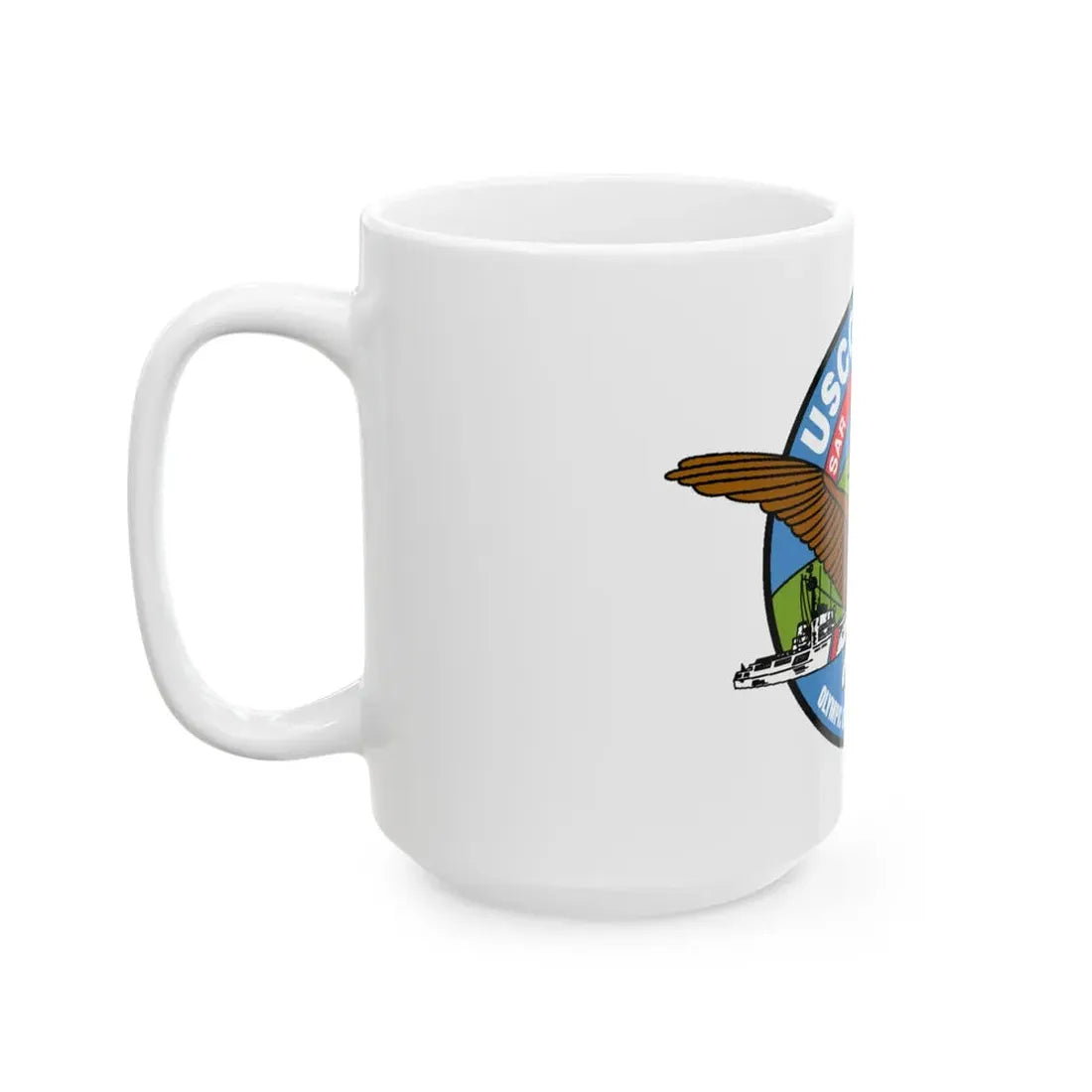 USCGC Active WMEC 618 (U.S. Coast Guard) White Coffee Mug - Go Mug Yourself