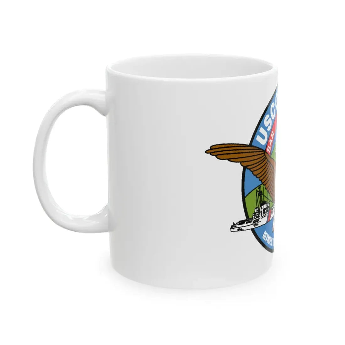USCGC Active WMEC 618 (U.S. Coast Guard) White Coffee Mug - Go Mug Yourself