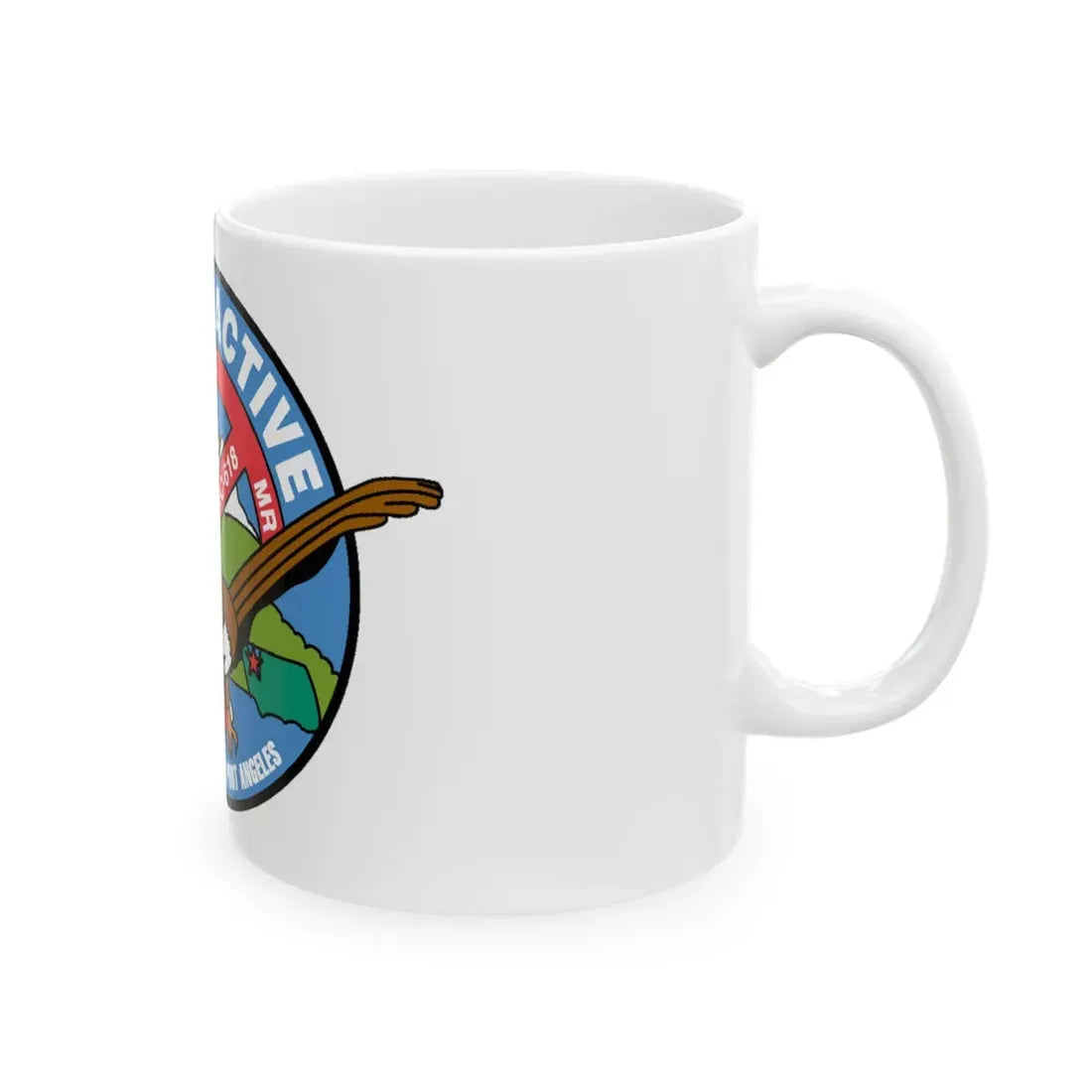 USCGC Active WMEC 618 (U.S. Coast Guard) White Coffee Mug - Go Mug Yourself