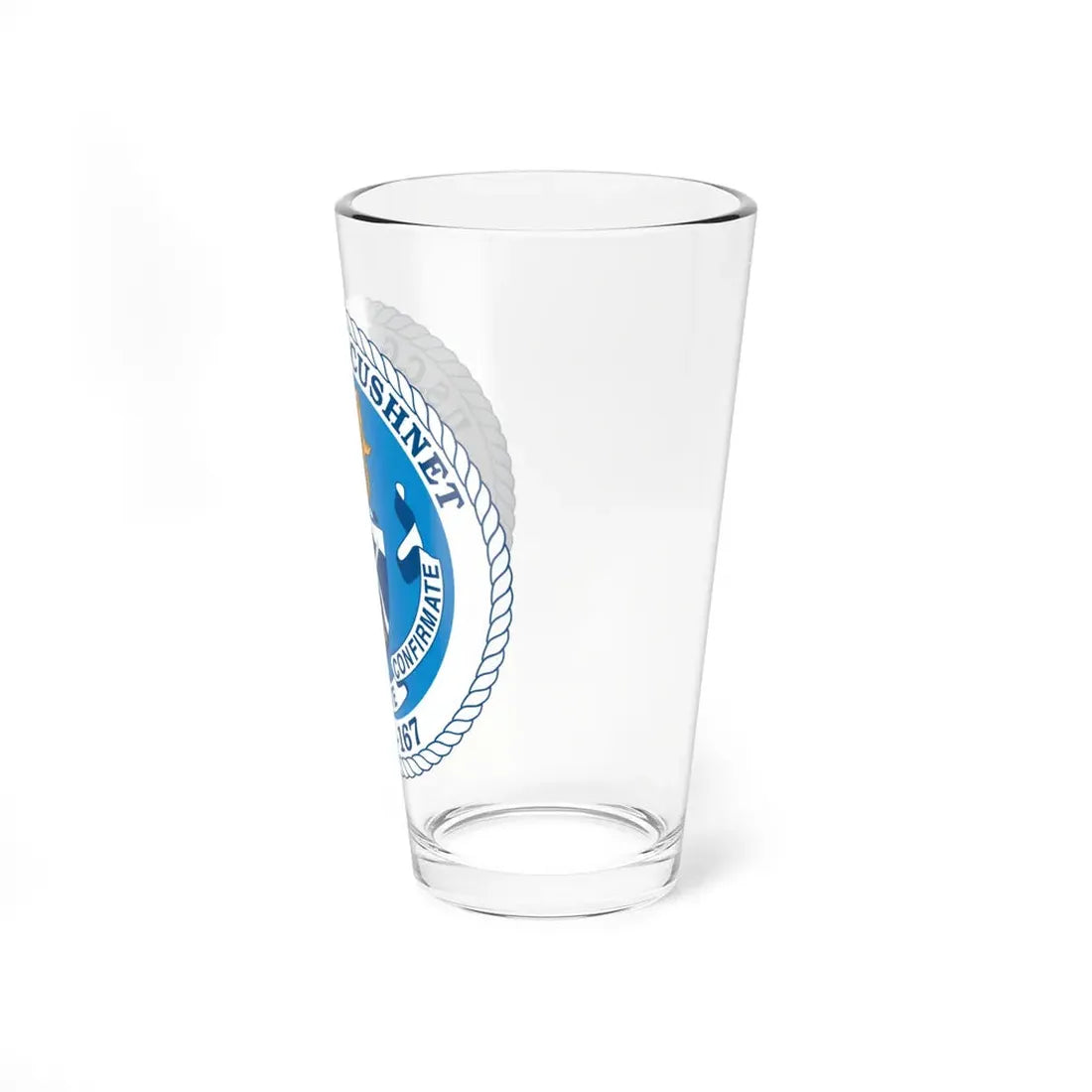 USCGC Acushnet WMEC 167 (U.S. Coast Guard) Pint Glass 16oz - Go Mug Yourself
