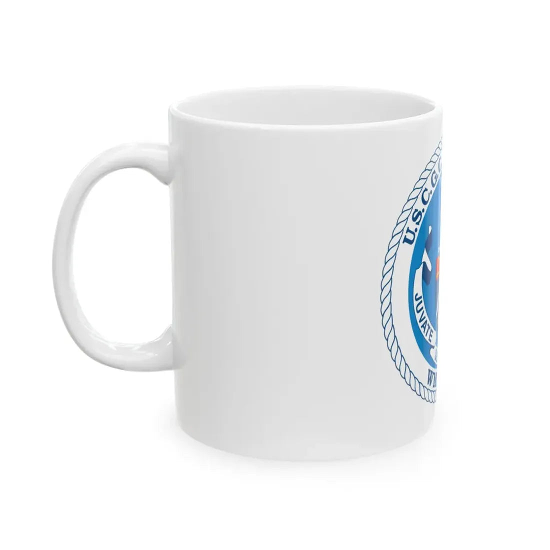 USCGC Acushnet WMEC 167 (U.S. Coast Guard) White Coffee Mug - Go Mug Yourself