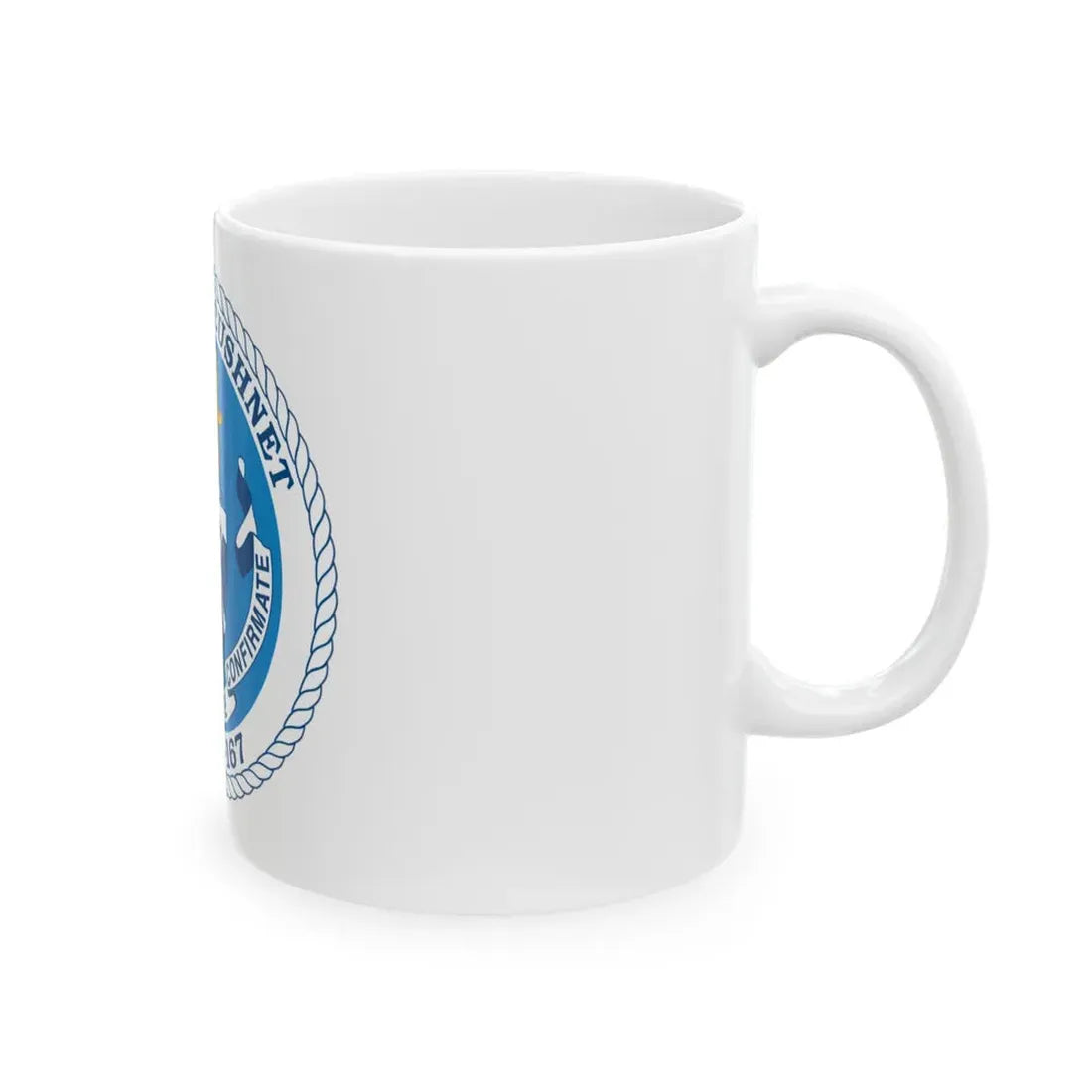 USCGC Acushnet WMEC 167 (U.S. Coast Guard) White Coffee Mug - Go Mug Yourself