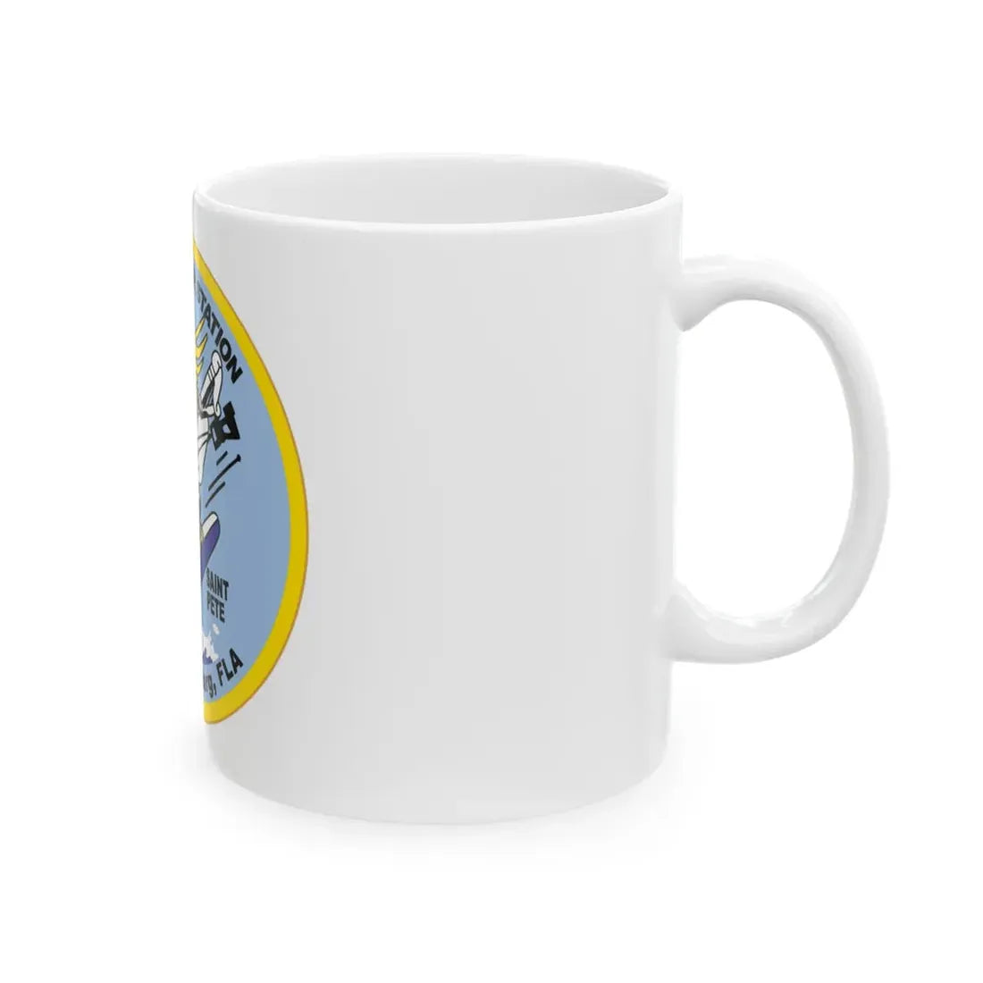 USCGC Air Station St Petersburg FLA (U.S. Coast Guard) White Coffee Mug - Go Mug Yourself