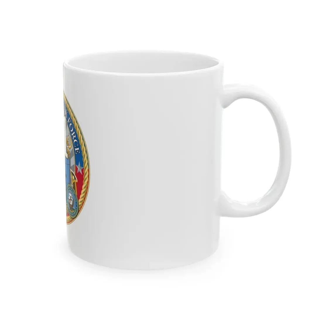 USCGC Command Task Force (U.S. Coast Guard) White Coffee Mug - Go Mug Yourself
