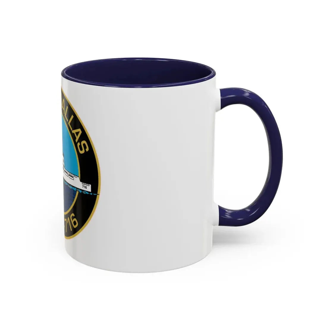 USCGC Dallas WHEC 716 2 (U.S. Coast Guard) Accent Coffee Mug - Go Mug Yourself