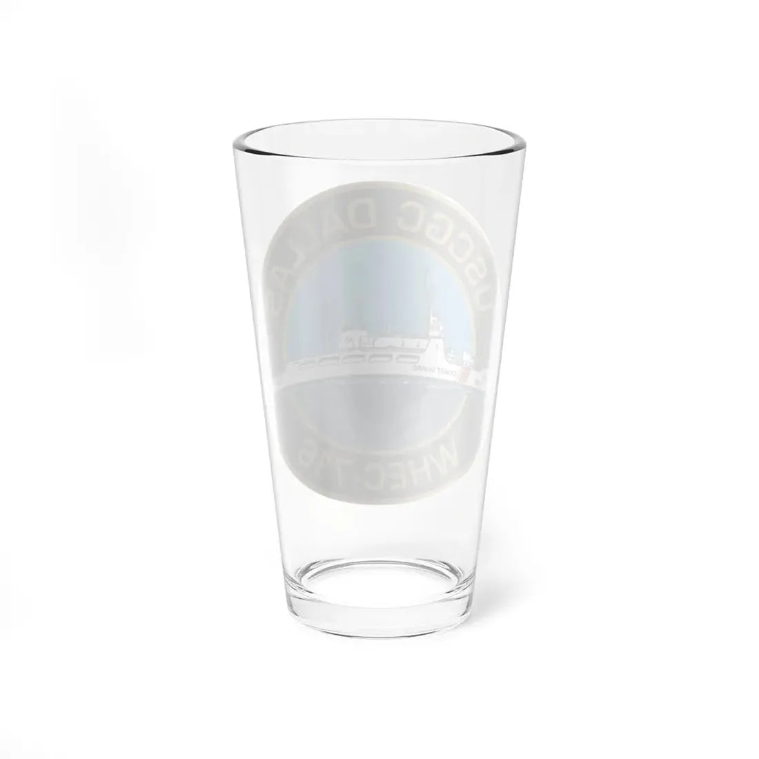 USCGC Dallas WHEC 716 2 (U.S. Coast Guard) Pint Glass 16oz - Go Mug Yourself
