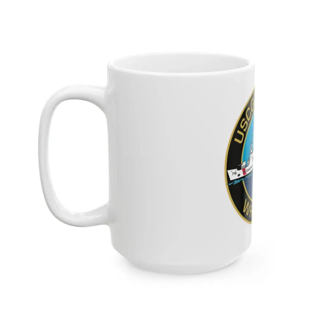 USCGC Dallas WHEC 716 2 (U.S. Coast Guard) White Coffee Mug - Go Mug Yourself