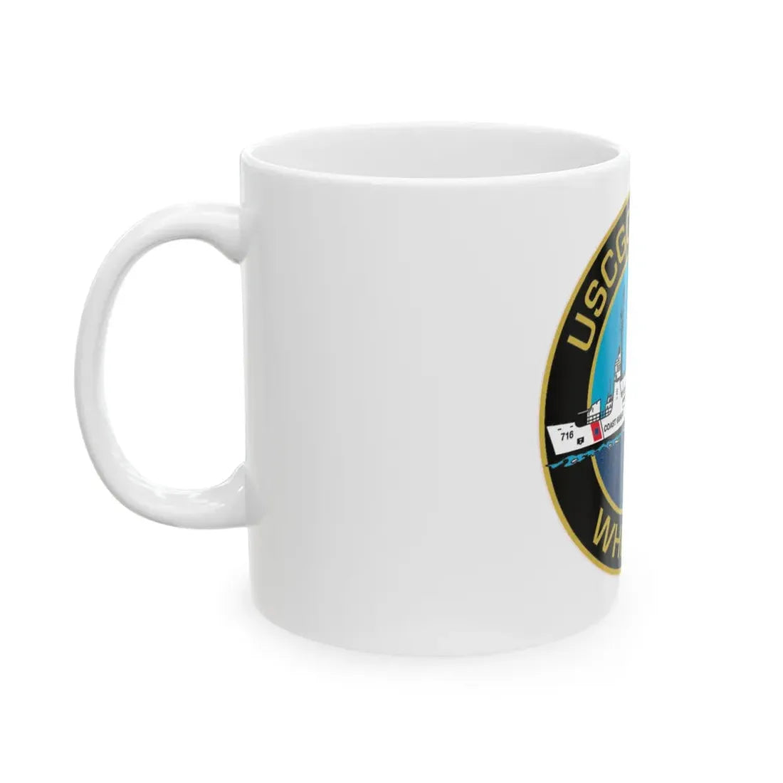 USCGC Dallas WHEC 716 2 (U.S. Coast Guard) White Coffee Mug - Go Mug Yourself