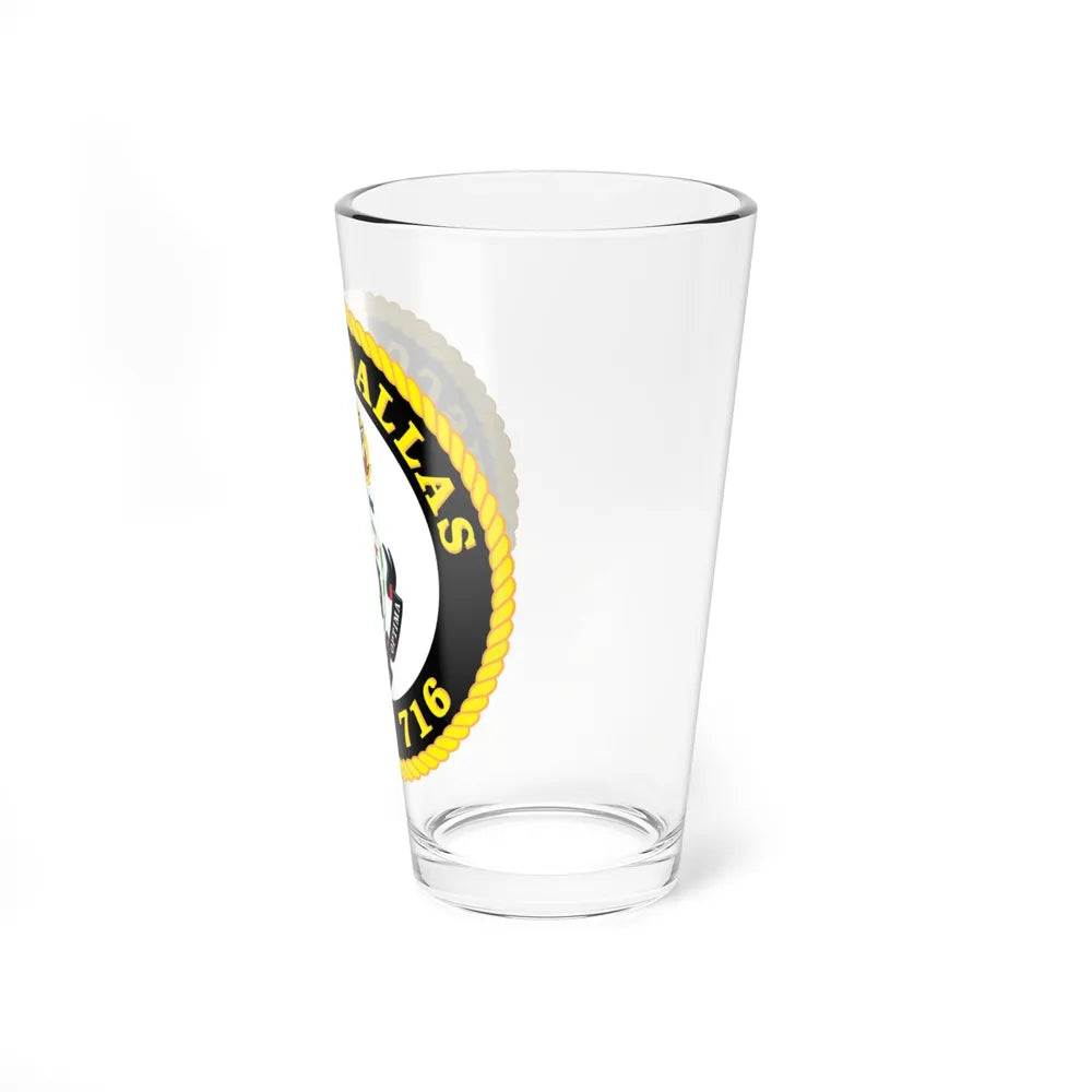 USCGC Dallas WHEC 716 (U.S. Coast Guard) Pint Glass 16oz - Go Mug Yourself