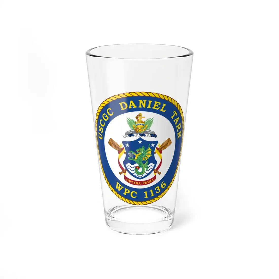 USCGC Daniel Tarr WPC 1136 (U.S. Coast Guard) Pint Glass 16oz 16oz - Go Mug Yourself