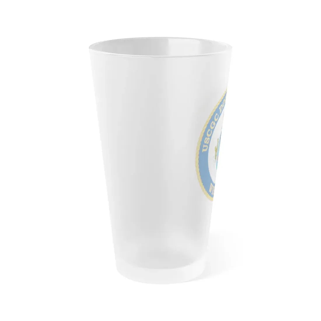 USCGC Douglas Munro (U.S. Coast Guard) Frosted Pint Glass 16oz - Go Mug Yourself