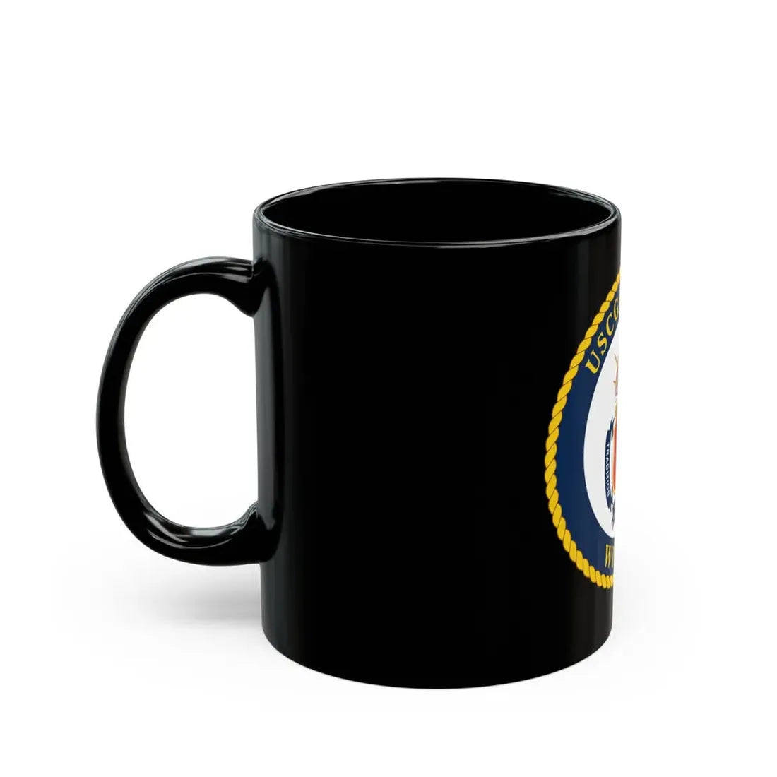 USCGC Eagle WIX 327 (U.S. Coast Guard) Black Coffee Mug - Go Mug Yourself