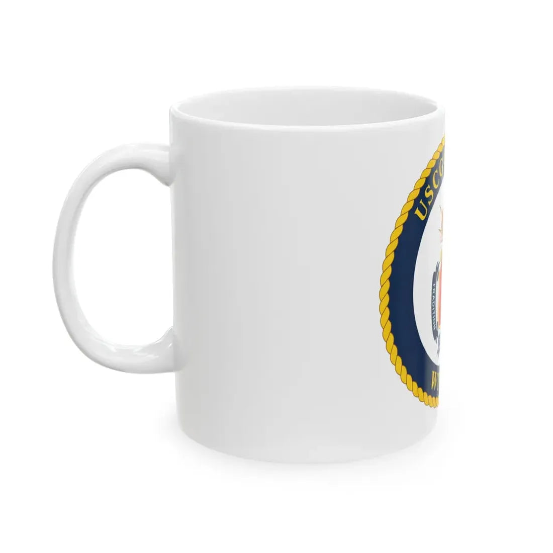 USCGC Eagle WIX 327 (U.S. Coast Guard) White Coffee Mug - Go Mug Yourself