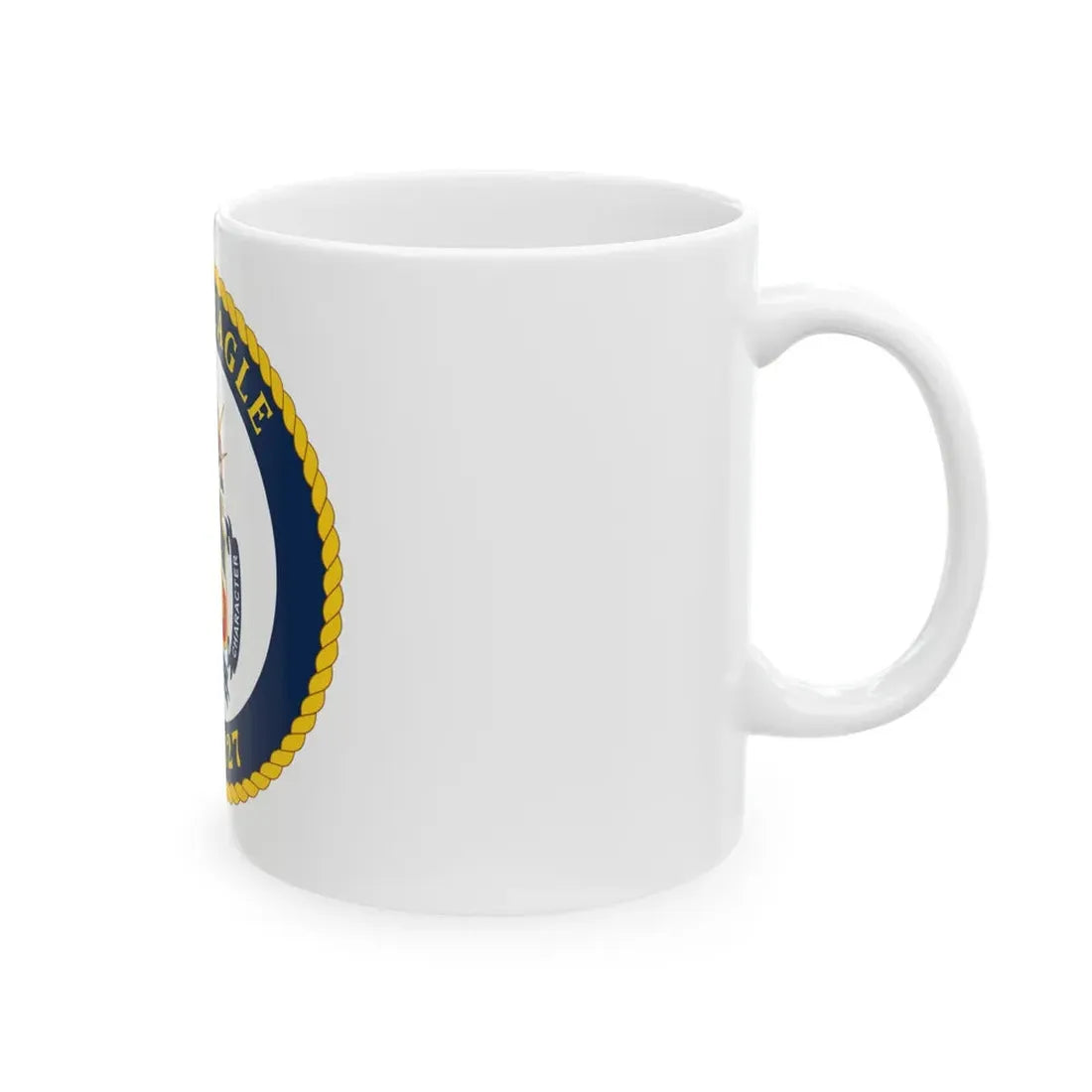 USCGC Eagle WIX 327 (U.S. Coast Guard) White Coffee Mug - Go Mug Yourself