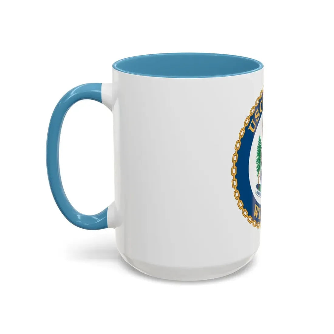 USCGC Fir WLB 213 (U.S. Coast Guard) Accent Coffee Mug - Go Mug Yourself