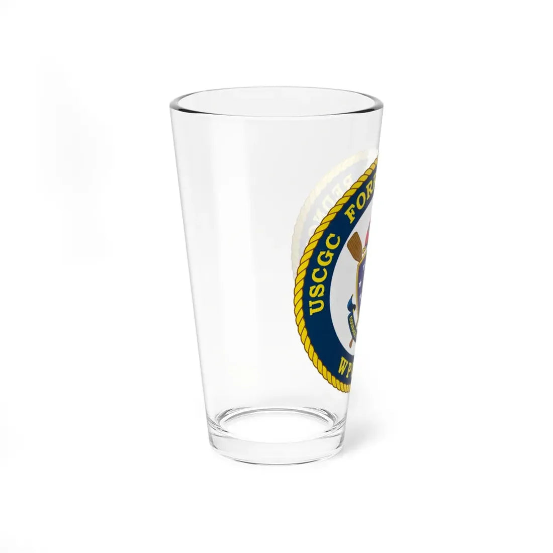 USCGC Forrest Rednour WPC 1129 (U.S. Coast Guard) Pint Glass 16oz - Go Mug Yourself