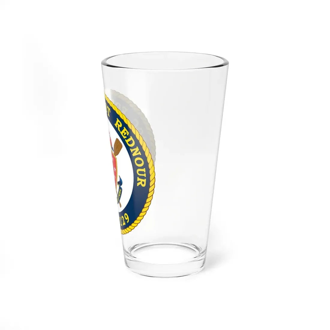 USCGC Forrest Rednour WPC 1129 (U.S. Coast Guard) Pint Glass 16oz - Go Mug Yourself