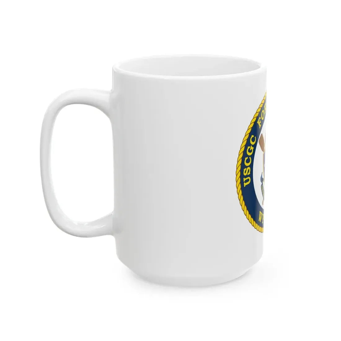 USCGC Forrest Rednour WPC 1129 (U.S. Coast Guard) White Coffee Mug - Go Mug Yourself