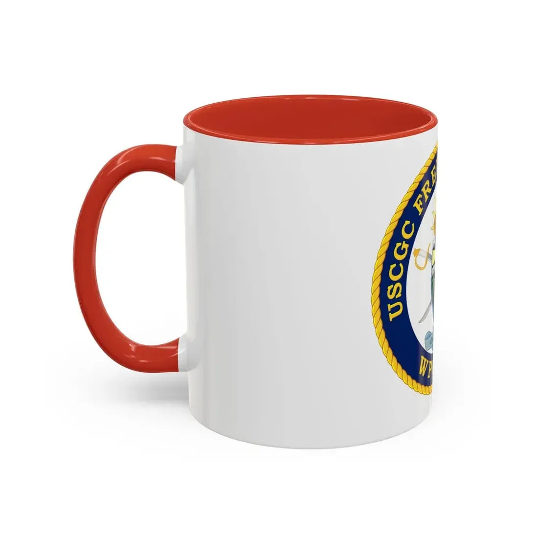 USCGC Frederick Hatch WPC 1143 (U.S. Coast Guard) Accent Coffee Mug - Go Mug Yourself