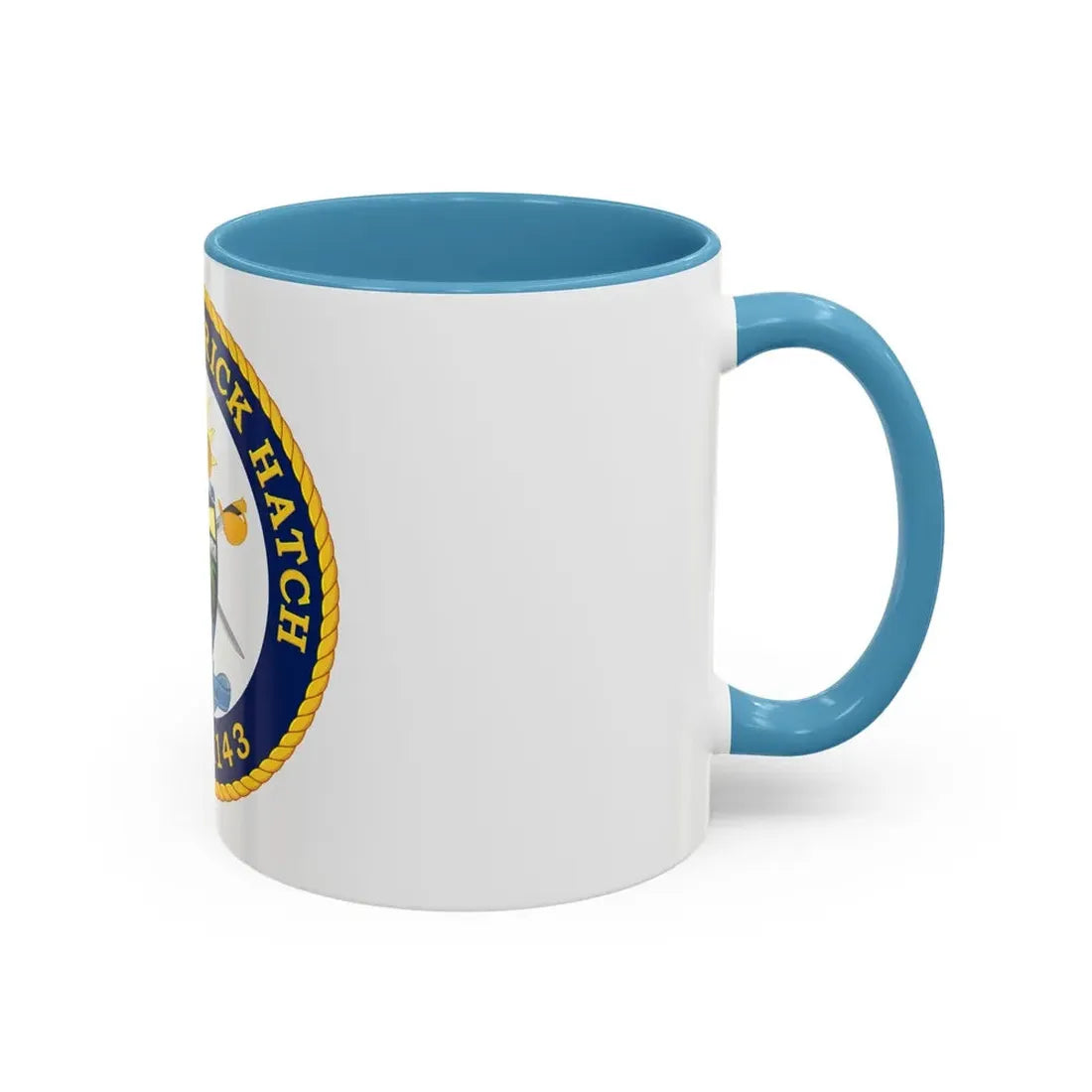 USCGC Frederick Hatch WPC 1143 (U.S. Coast Guard) Accent Coffee Mug - Go Mug Yourself