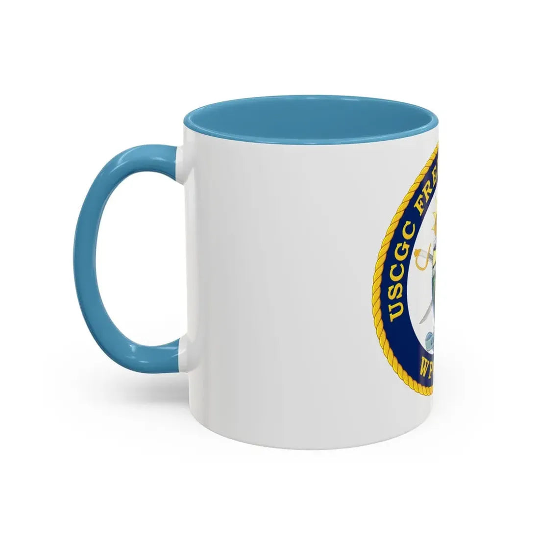USCGC Frederick Hatch WPC 1143 (U.S. Coast Guard) Accent Coffee Mug - Go Mug Yourself