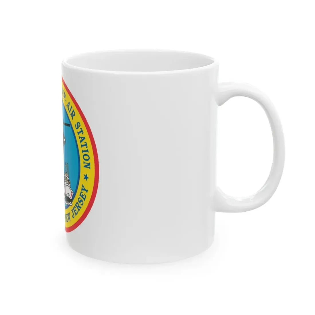 USCGC Group Air Station Atlantic City NJ (U.S. Coast Guard) White Coffee Mug - Go Mug Yourself