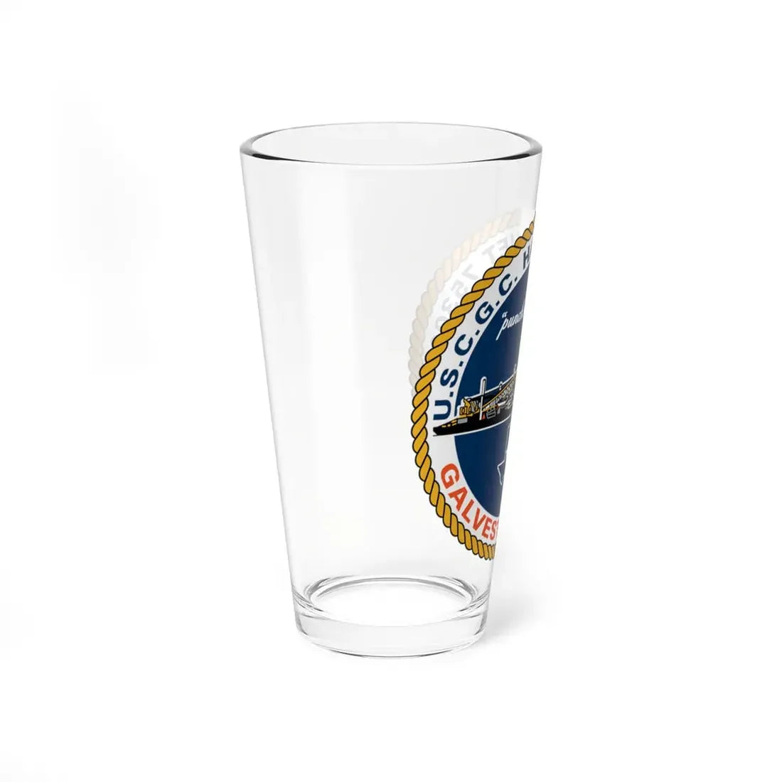 USCGC Hatchet 75309 Galveston TX (U.S. Coast Guard) Pint Glass 16oz - Go Mug Yourself