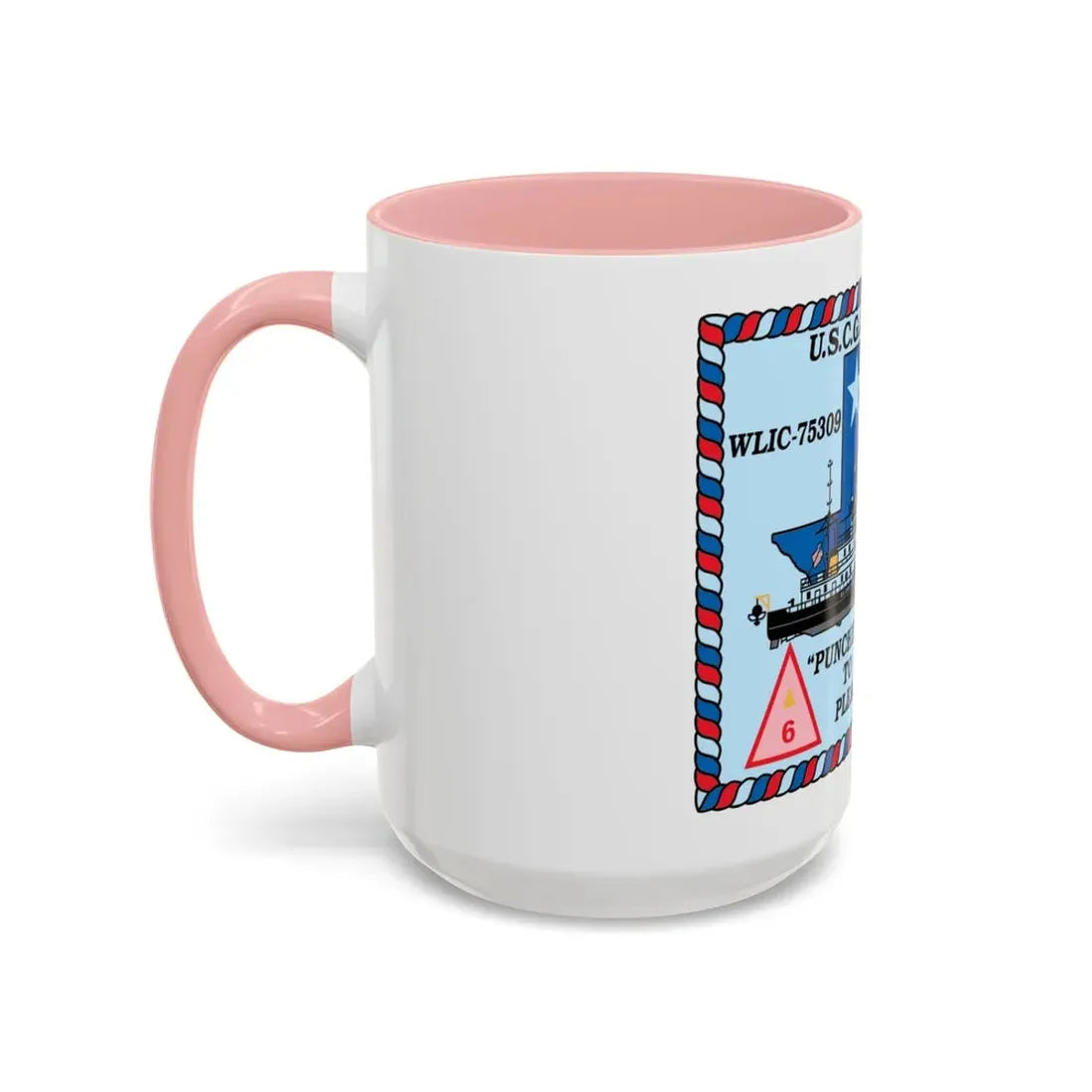 USCGC Hatchet WLIC 75309 (U.S. Coast Guard) Accent Coffee Mug - Go Mug Yourself
