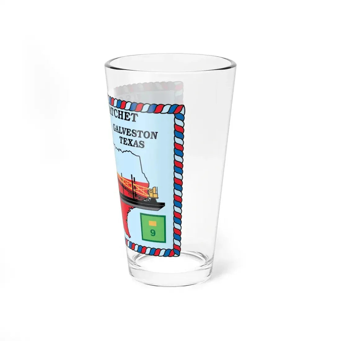 USCGC Hatchet WLIC 75309 (U.S. Coast Guard) Pint Glass 16oz - Go Mug Yourself