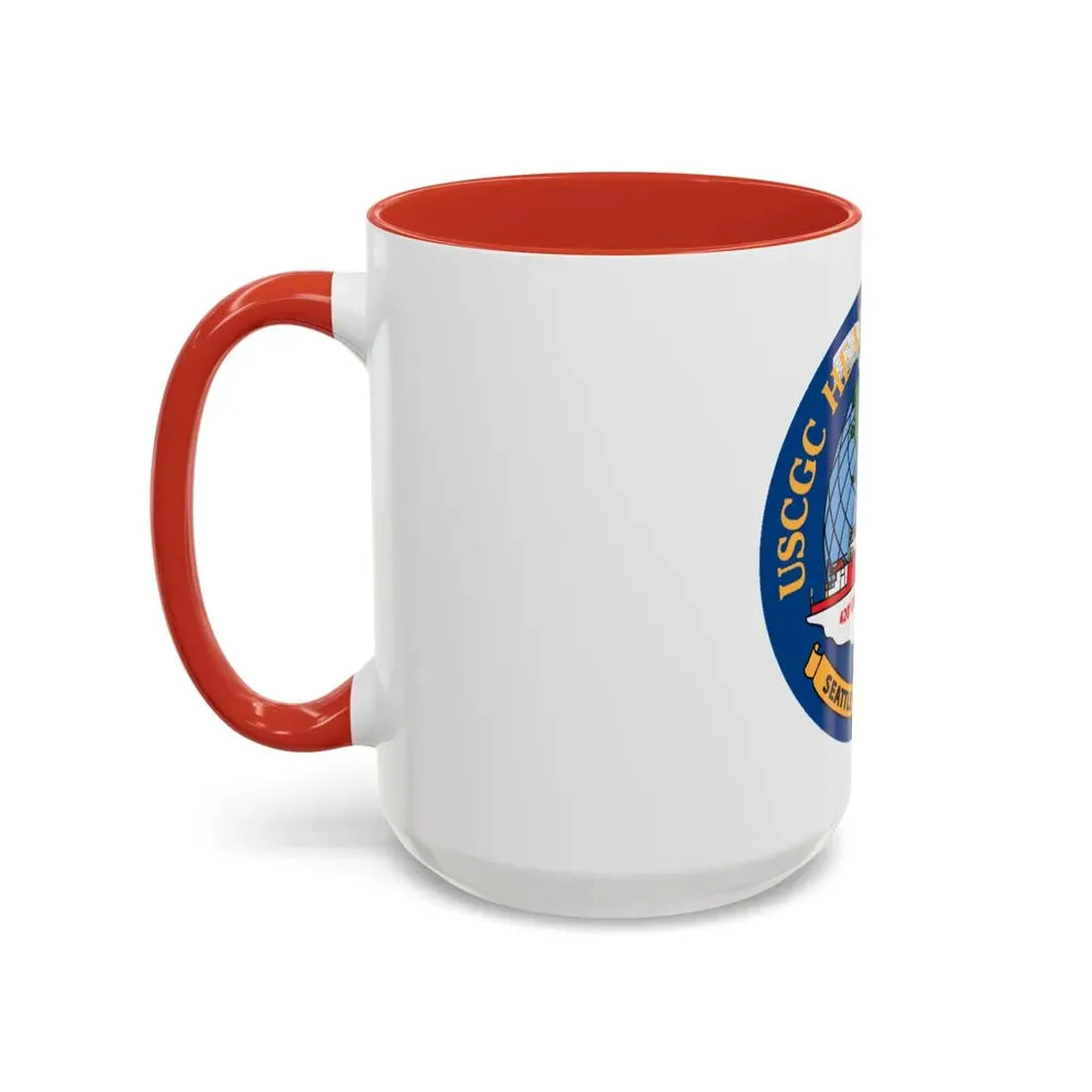USCGC Healy WAGB 20 Seattle Wash (U.S. Coast Guard) Accent Coffee Mug - Go Mug Yourself