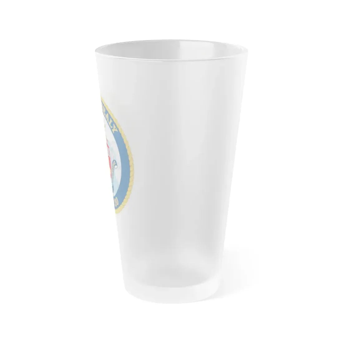 USCGC Healy WAGB 20 (U.S. Coast Guard) Frosted Pint Glass 16oz - Go Mug Yourself