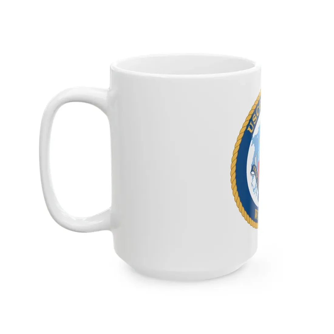 USCGC Healy WAGB 20 (U.S. Coast Guard) White Coffee Mug - Go Mug Yourself