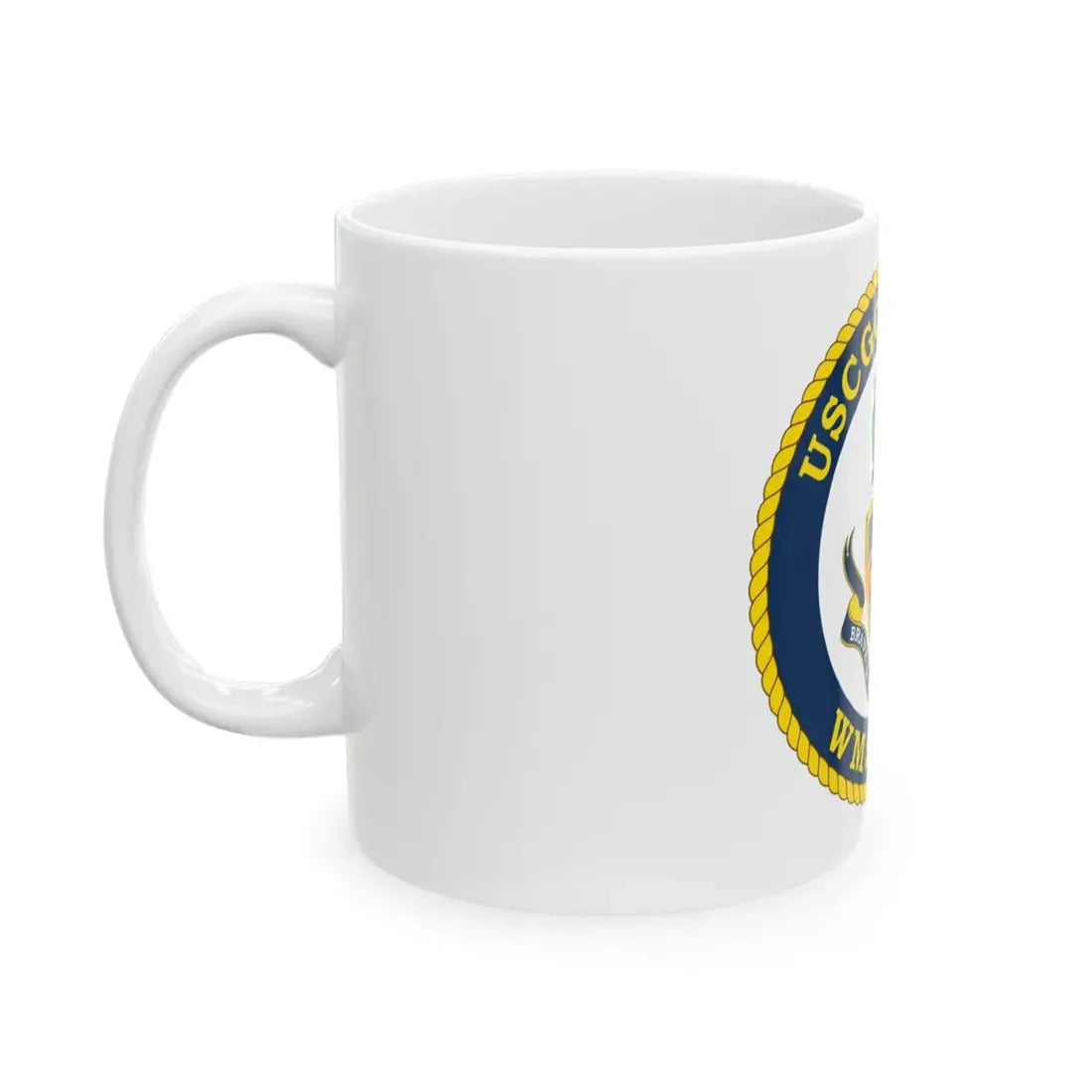USCGC James WMSL 754 (U.S. Coast Guard) White Coffee Mug - Go Mug Yourself