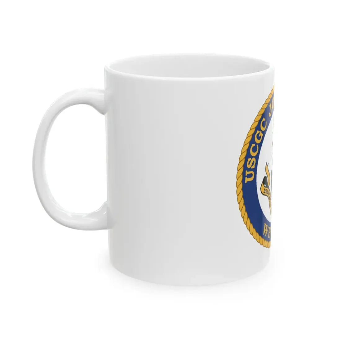 USCGC John Midgett WHEC 726 (U.S. Coast Guard) White Coffee Mug - Go Mug Yourself