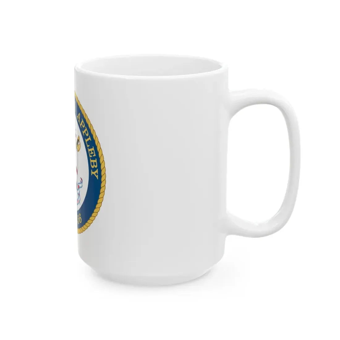 USCGC Joshua Appleby WLM 556 (U.S. Coast Guard) White Coffee Mug - Go Mug Yourself