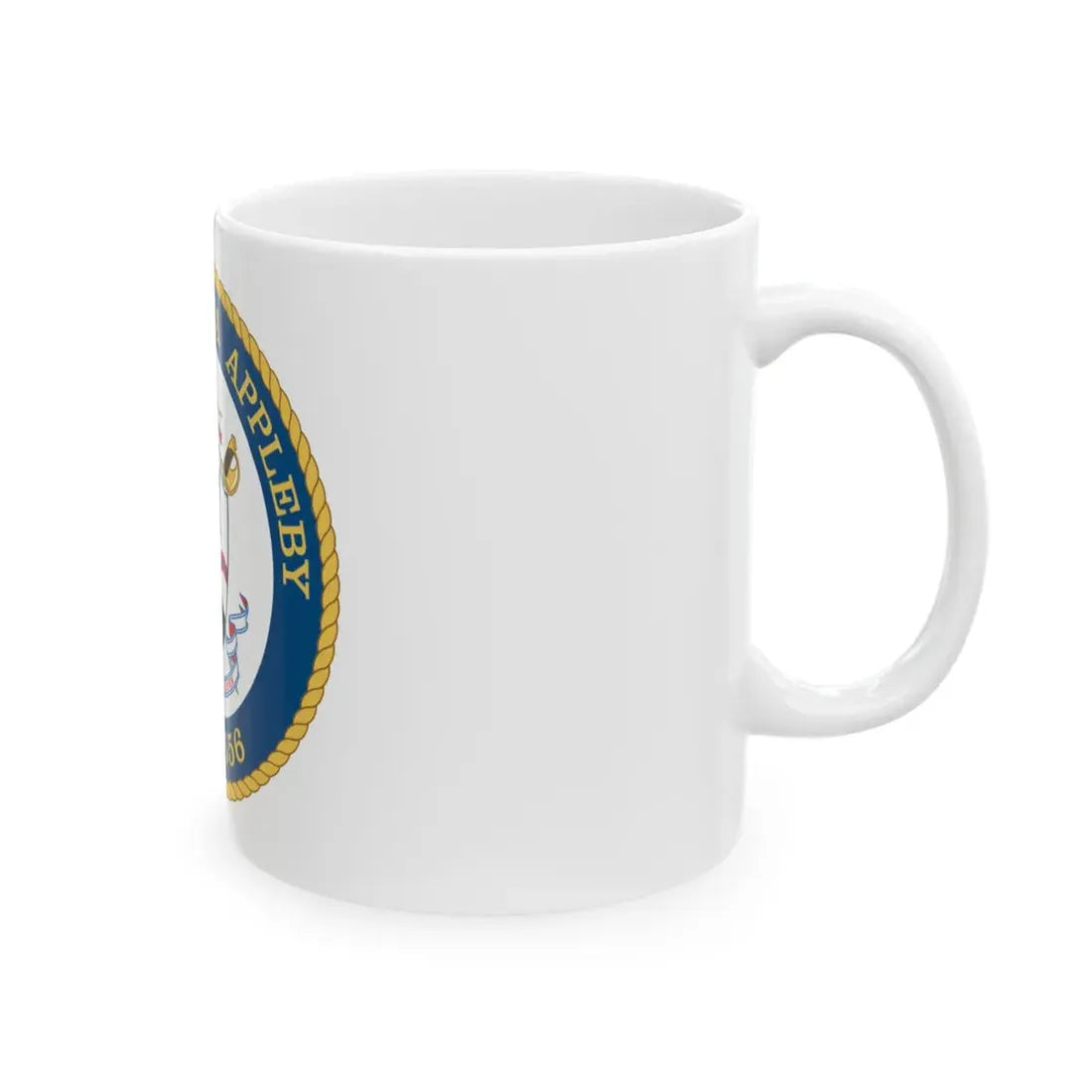 USCGC Joshua Appleby WLM 556 (U.S. Coast Guard) White Coffee Mug - Go Mug Yourself
