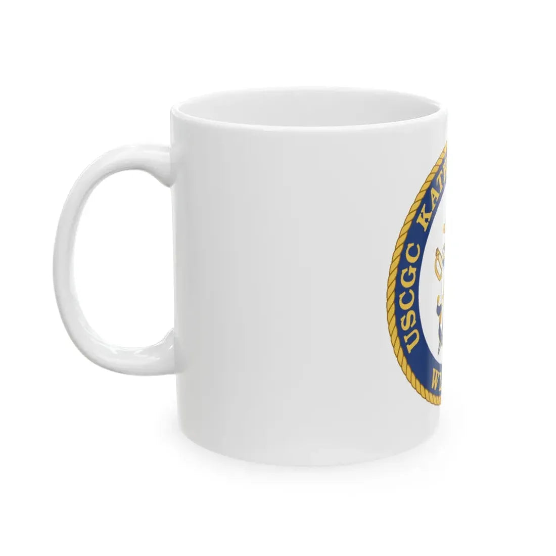 USCGC Kathrine Walker WLM 552 (U.S. Coast Guard) White Coffee Mug - Go Mug Yourself