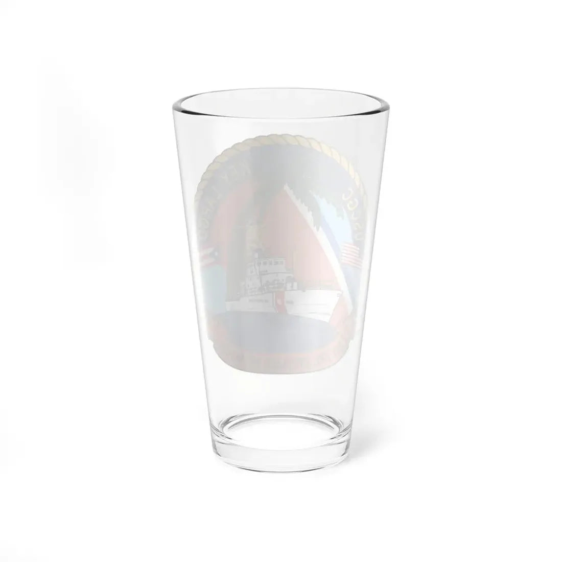 USCGC Key Largo WPB 1324 1 (U.S. Coast Guard) Pint Glass 16oz - Go Mug Yourself