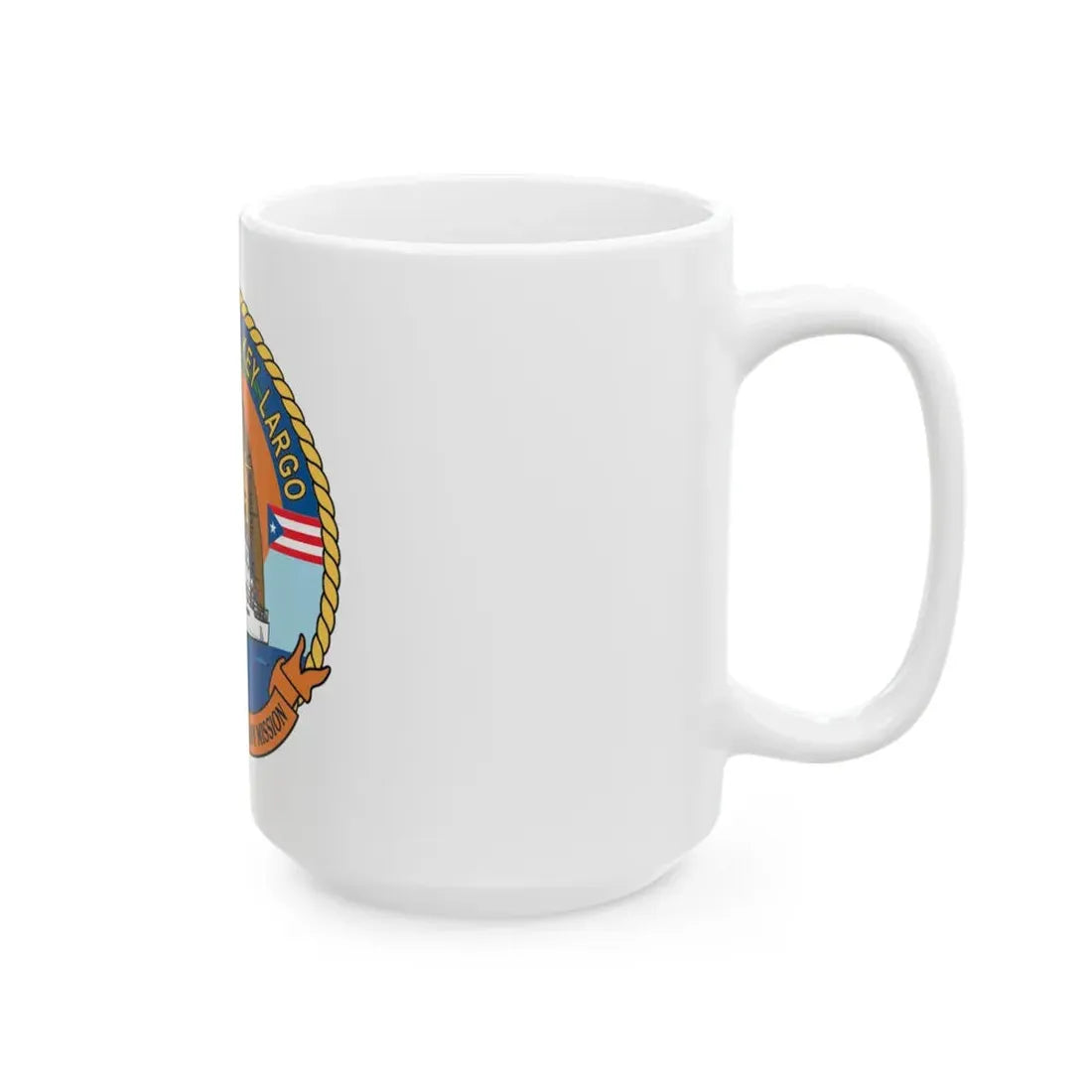 USCGC Key Largo WPB 1324 1 (U.S. Coast Guard) White Coffee Mug - Go Mug Yourself
